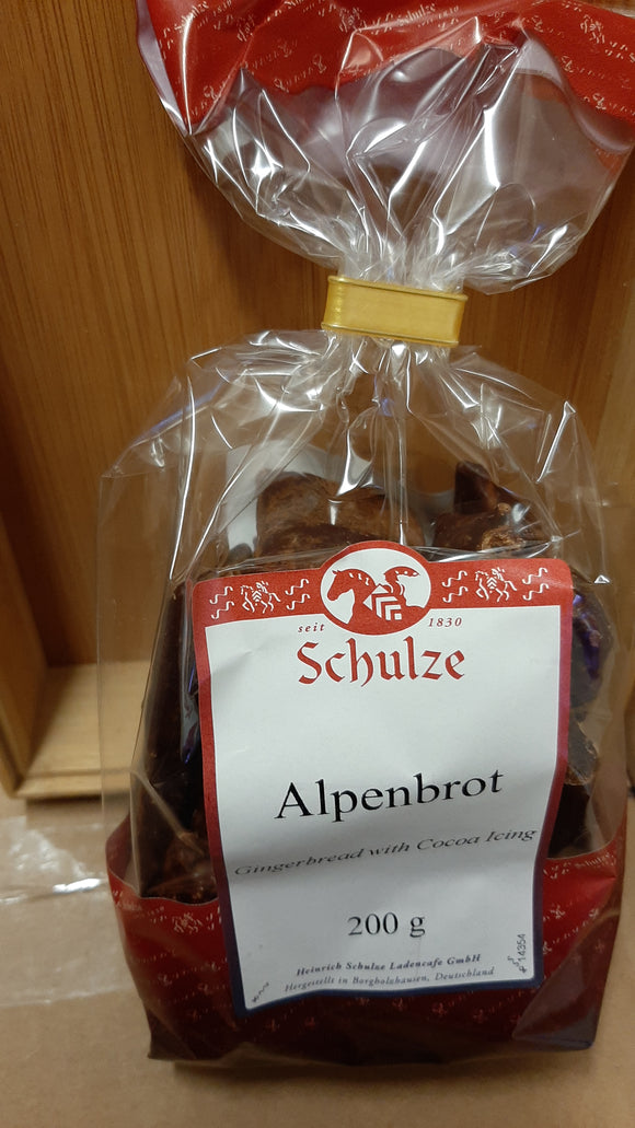 Schulze Cocoa Icing Alpenbrot 200g