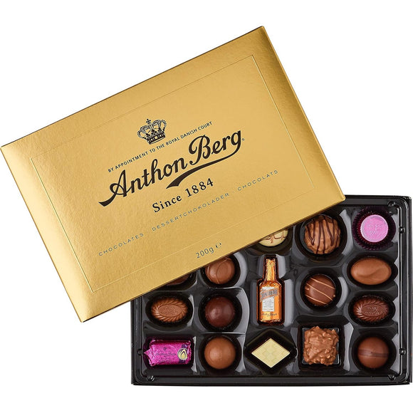 Anthon Berg Gold Assorted Chocolates Gift Box 200g
