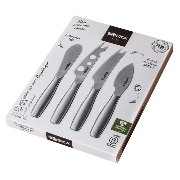 Boska Cheese Knife Set Mini Copenhagen (set of 4)