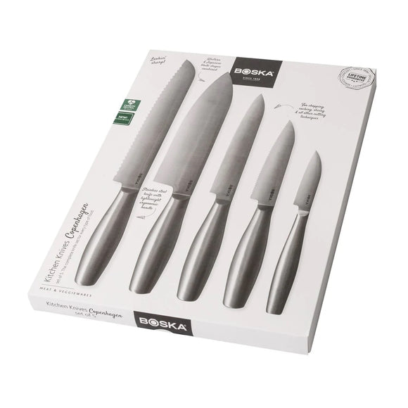 Boska Kitchen Knives Copenhagen (set of 5)