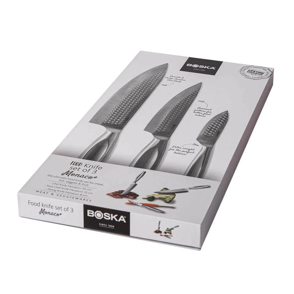Boska Kitchen Knives Monaco+ (set of 3)
