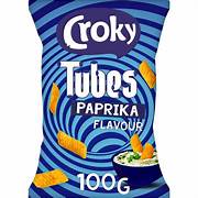 Croky Tubes Paprika 100g