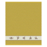 DDDDD Tea or hand towel bees yellow