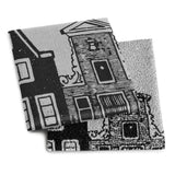 DDDDD Tea or hand towel canal black