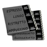 DDDDD Tea or hand towel ristretto anthracite
