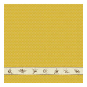 DDDDD Tea or hand towel bees yellow