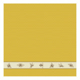 DDDDD Tea or hand towel bees yellow