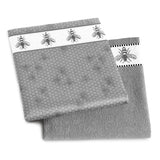 DDDDD Tea or hand towel honey grey