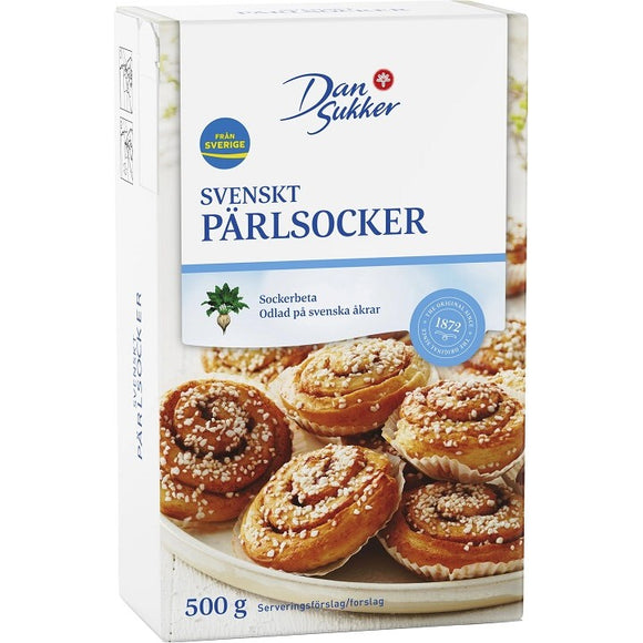 Dan Sukker Pearl Sugar 500g