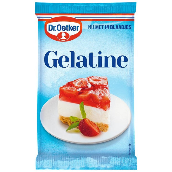 Dr. Oetker Clear Gelatin Sheets 23g