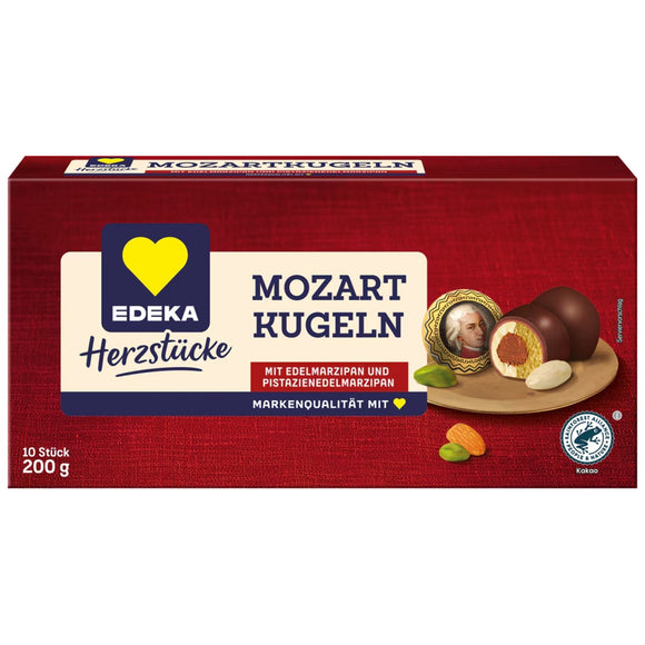 Edeka Herzstücke Mozartkugeln Dark 200g