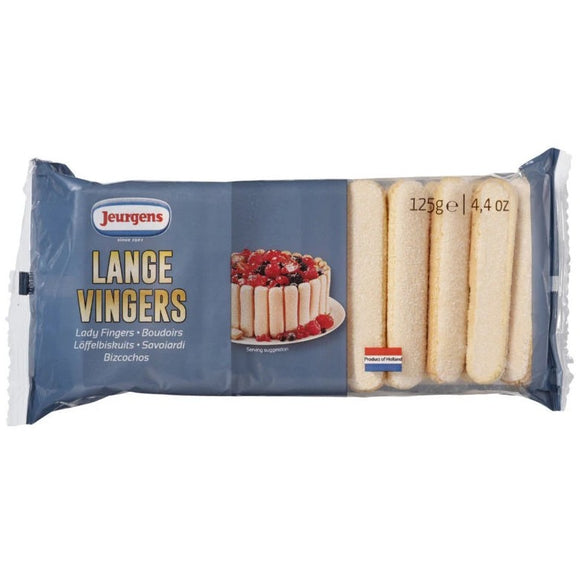 Jeurgens Lange Vingers (Lady Fingers) 125g