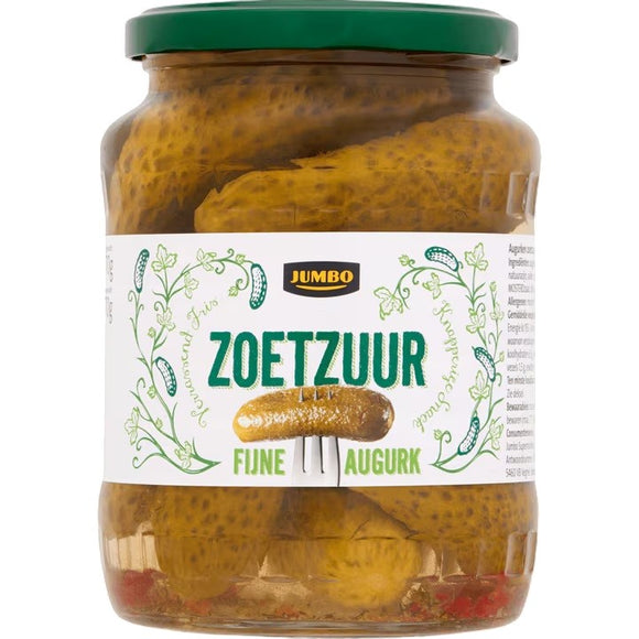 Jumbo Gherkins Sweet & Sour 670g