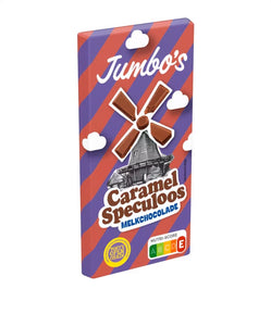 Jumbo's chocolate bar milk – caramel speculoos 140g