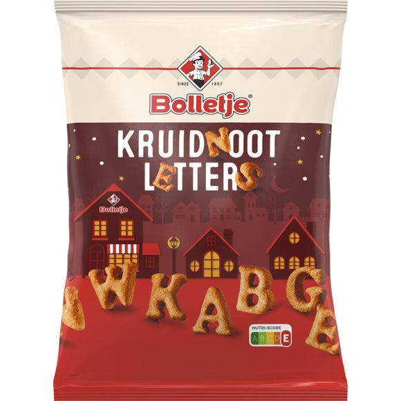 Bolletje Kruidnoot Letters 200g