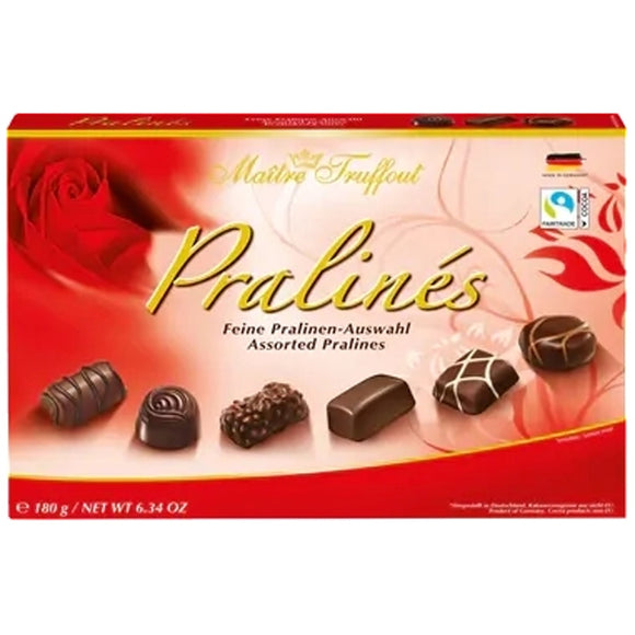 Maitre Truffout Assorted Pralines 180g