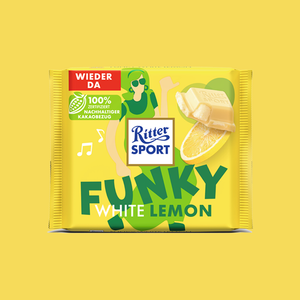 Ritter Sport White Lemon 100g
