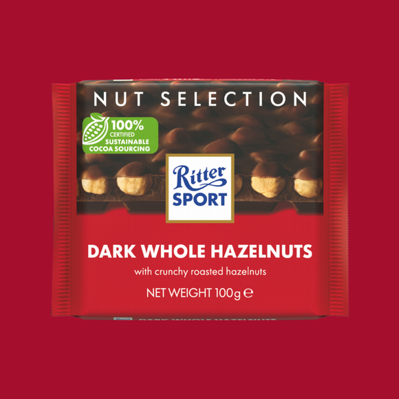 Ritter Sport whole Hazelnut 100g