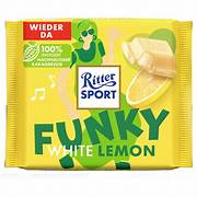 Rittersport White Lemon