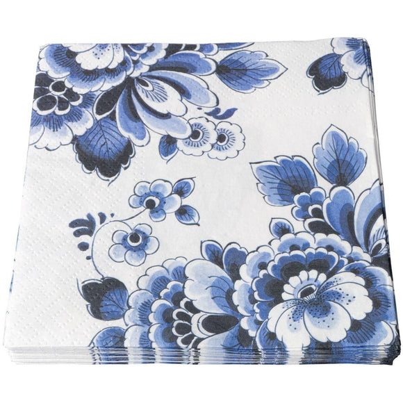 Heinen D/B Napkins Flowers