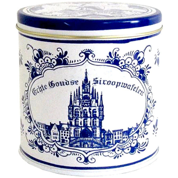 Holland Bakehouse Stroopie in Delft Blue Tin 250g