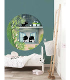 Wallpaper Circle Jip & Janneke – Birds