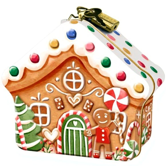 Windel Little Christmas Tin House (with chocolates & lollies) 82g