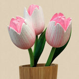 Wooden Tulips