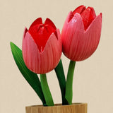 Wooden Tulips