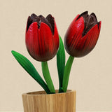 Wooden Tulips