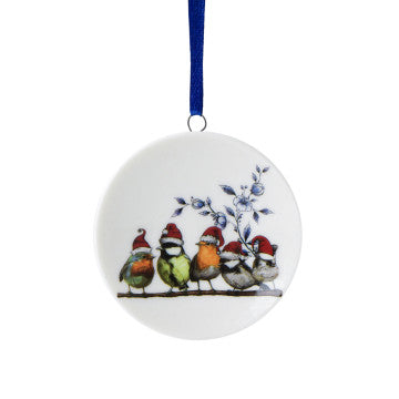 Christmas Ornament Forest Birds