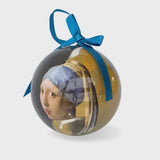 Unbreakable Christmas Bauble Girl with a Pearl Earring