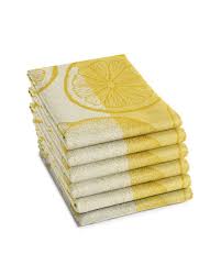 DDDDD Citrus Yellow Tea or Hand towel