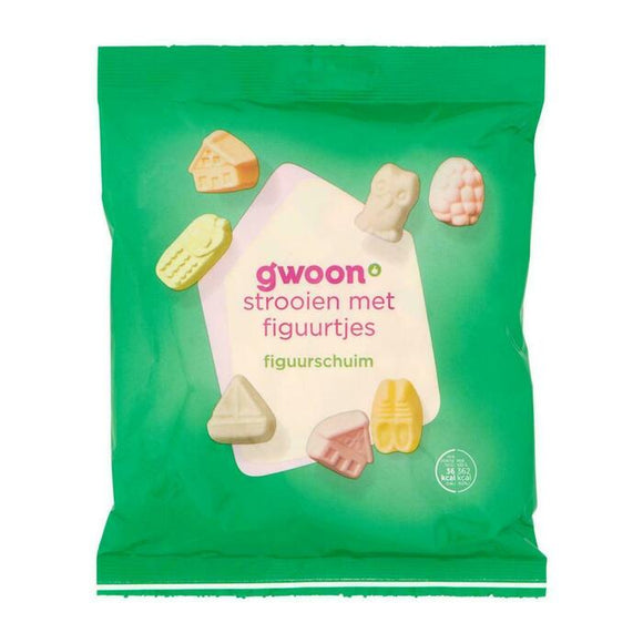 G’woon mixed foam figures 300g