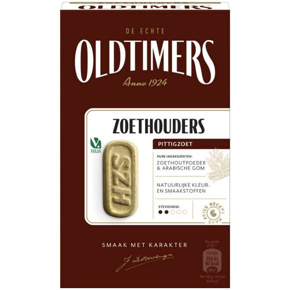 Oldtimers Liquorice Sneker Zoethoudertjes 225g