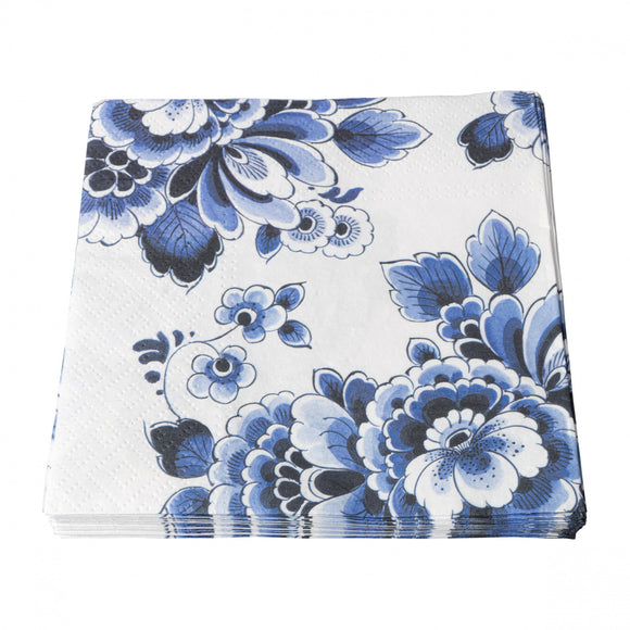 Napkins Flowers D/B