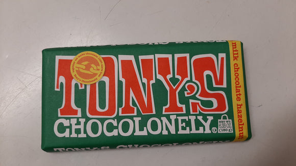 Tony's Chocolonely Milk Chocolate Hazelnut 180g