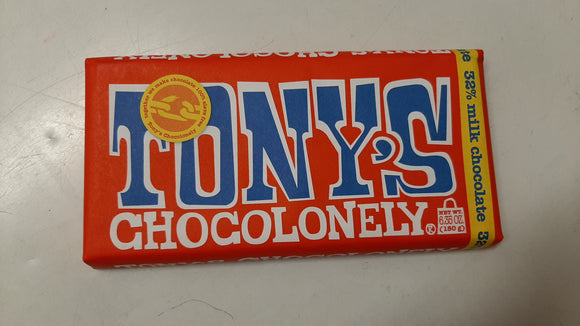 Tony's Chocolonely Milk Chocolate 180g