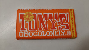 Tony's Chocolonely Milk chocolate Caramel sea salt 180g