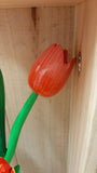 Wooden Tulips