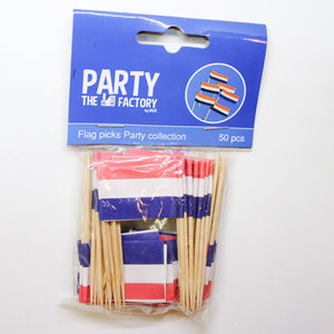 The Party Factory  Flag Pricks 50pcs