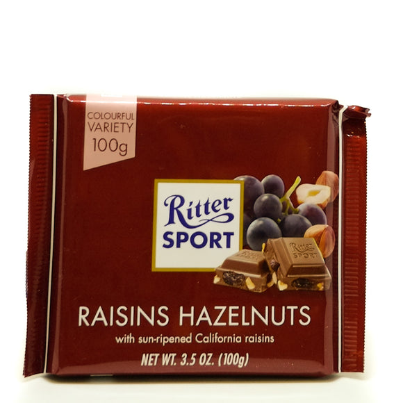 Ritter Sport Raisins Hazelnut 100gr