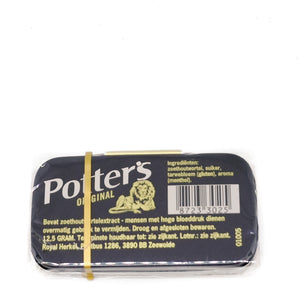 Potter's Liquorice Pastilles 12.5gr