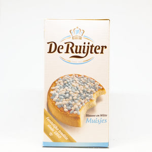 De Ruijter Glazed Aniseed Sprinkles Blue 330gr