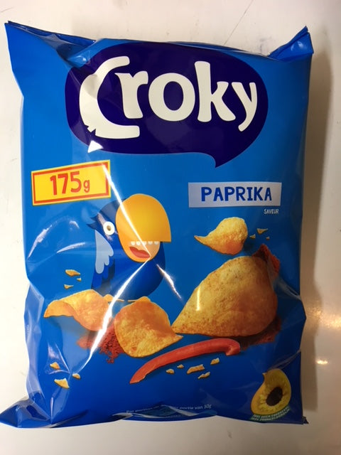 Croky Paprika Chips 175gr