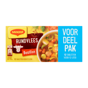 Maggi Beef Stock Cubes 123gr