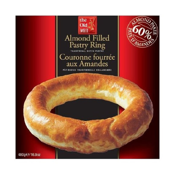 The Old Mill Almond filled Pastry Ring 480g
