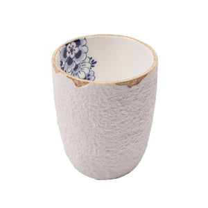 Cappuccino Mug Blauw Bloesem