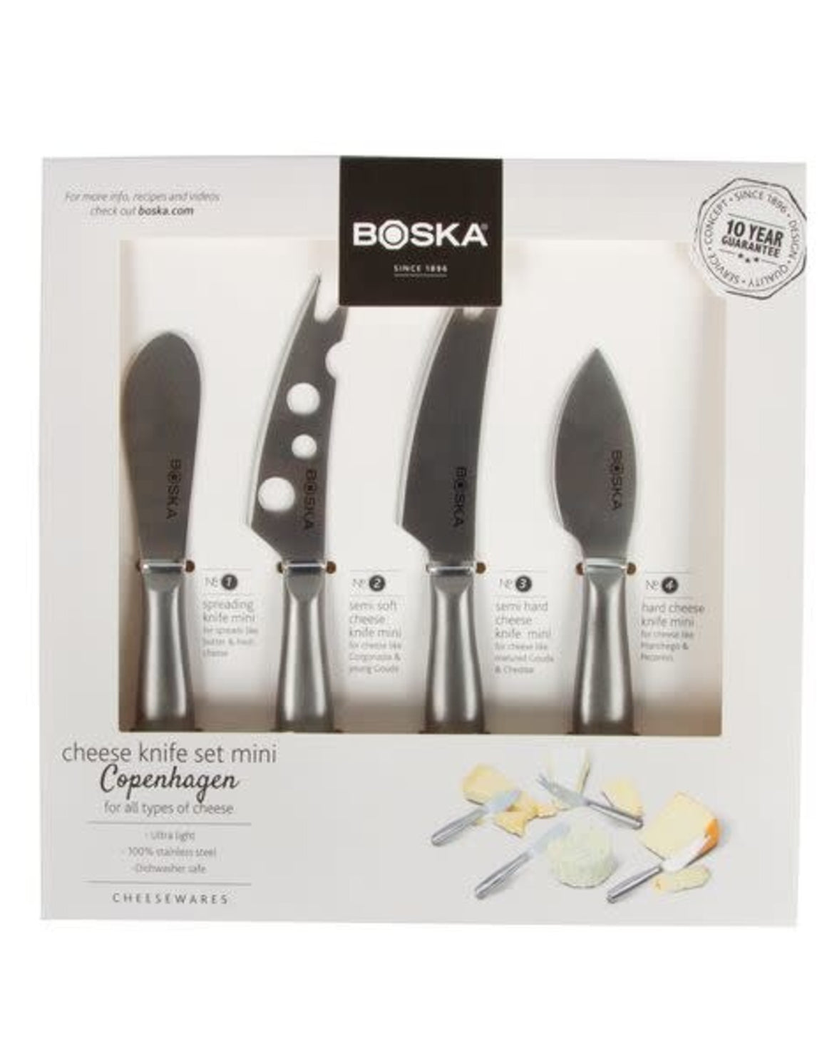 Boska Cheese Knife Set mini Copenhagen The Dutch Shop