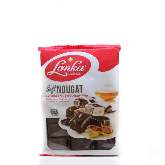 Lonka Soft Nougat Peanut & Dark Chocolate